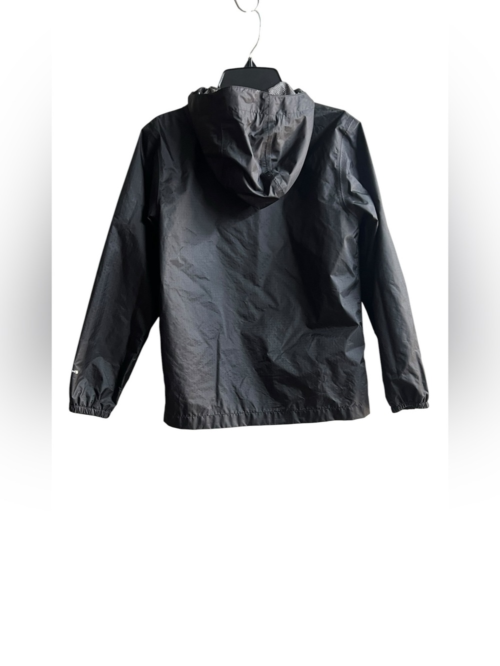 North Face M boys black windbreaker - Picture 2 of 3